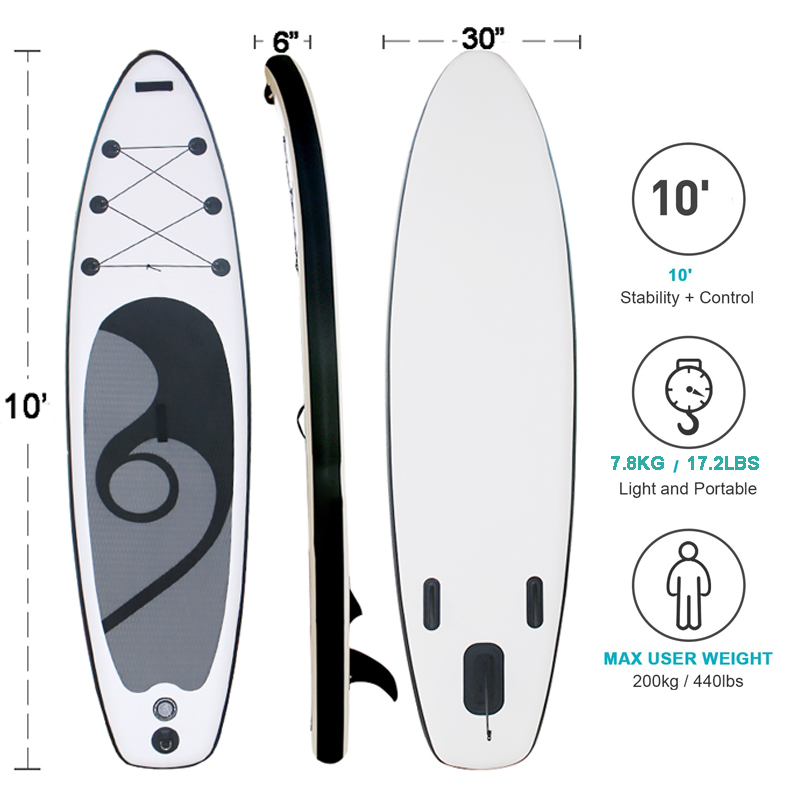 10' Inflatable Sup Paddle Board